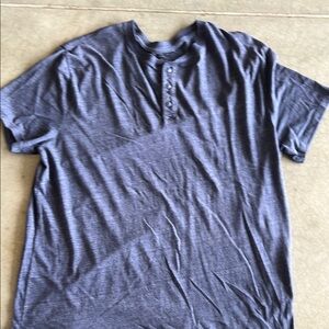Blue Henley T-Shirt